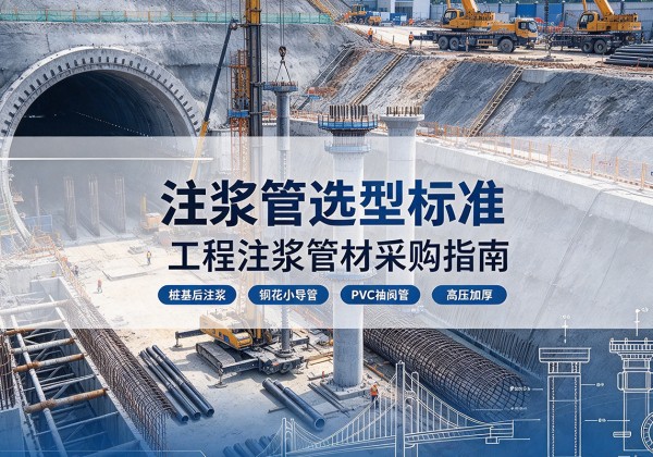 大石桥注浆管选型标准
